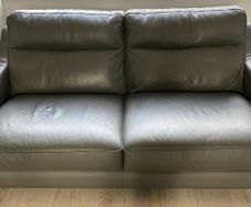 Borgo 2 seater Italian leather couch