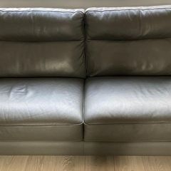 Borgo 2 seater Italian leather couch