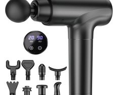 Massage Gun 20 Speeds 9 Attachments