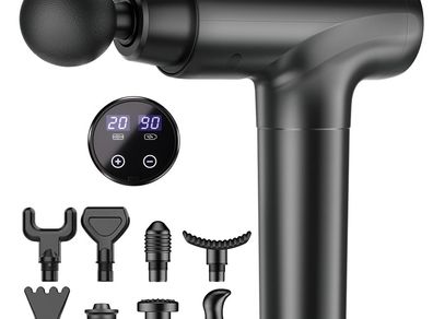 Massage Gun 20 Speeds 9 Attachments