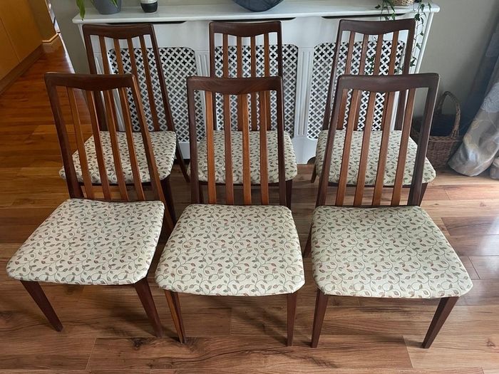 6 G-Plan MidCentury Dining Chairs