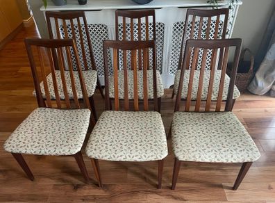 6 G-Plan MidCentury Dining Chairs