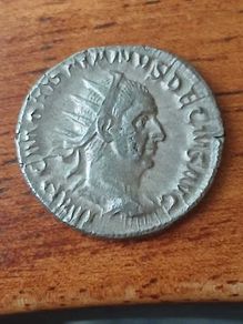 Silver Roman Coin - Trajan Decius