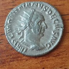 Silver Roman Coin - Trajan Decius