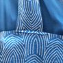 Boden St. Lucia Blue Geometric Print Halter Dress, Size 8 Image 9
