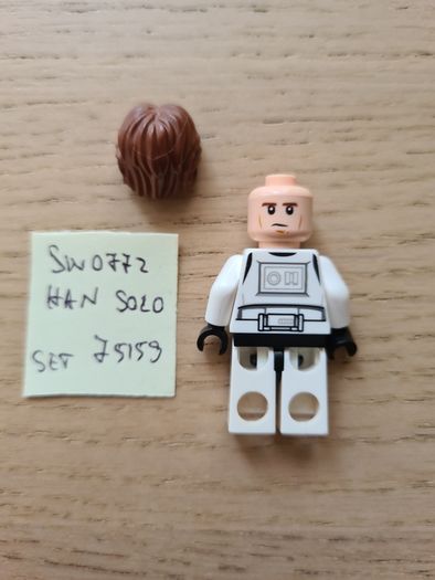 lego sw0772 han solo, set star wars 75159