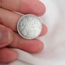 1921 Canada Silver 25 Cents Coin Image 2