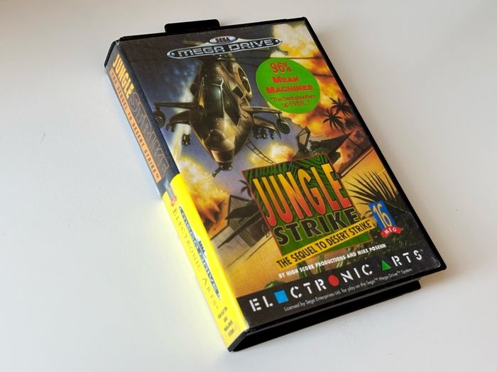 Jungle Strike for Sega Mega Drive - Boxed