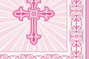 Girls 1st First Holy Communion Party Napkins