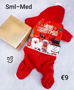 Small dog Christmas outfit