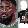 Bundee Aki IRFU Ireland rugby World Cup original portrait painting Connacht Image 7