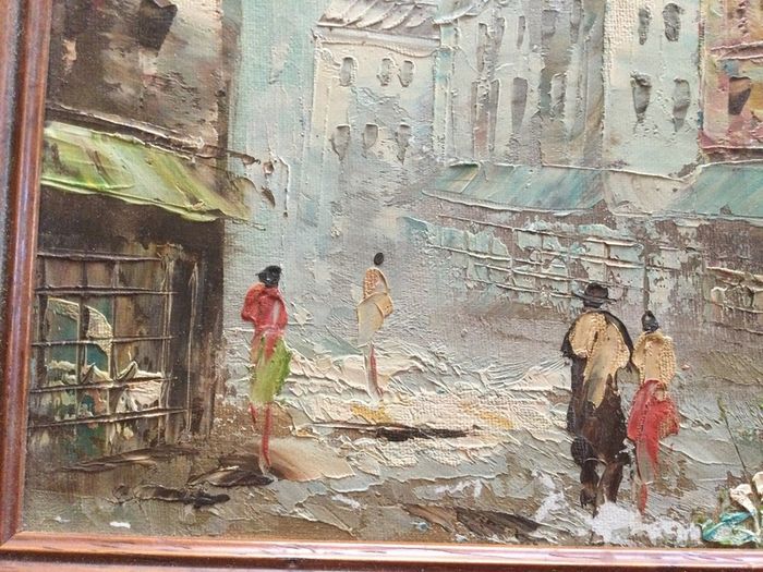 Art - Vintage Oil on Canvas.