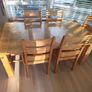 Dining table and 6 chairs Image 3