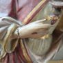 Large, vintage, cast Jesus Sacred Heart statue. Image 3