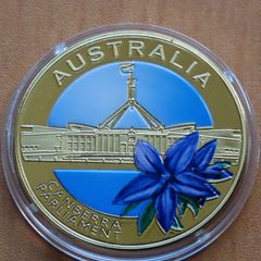 Australia Canberra Parliament 2010 solid bronze + certificate