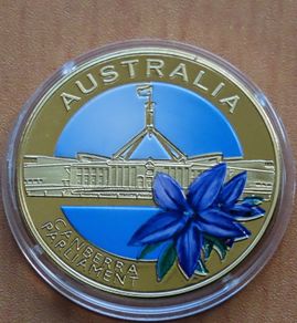 Australia Canberra Parliament 2010 solid bronze + certificate