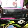 Vintage Japanese Music Jewelry Box Handpaint Black Lacqured 7" x 4,5" H-4" Image 9