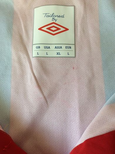 Hadjuk Split Jersey. Season 2011/2012. Official Umbro Away Jersey. Authentic Original From 2011. Not A Modern Day Remake.