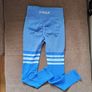 Seamless blue leggings with shaping effect, size S Image 2