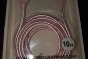 iPhone Charger cable to USB Cable High Speed &amp; Data Syncs Compatible with iPhone iPad iPod 3 m brand new
