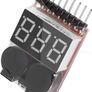 1-8s Lipo Li-ion Battery Voltage Tester Monitor RC Low-Voltage Buzzer - postage included Image 6