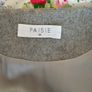 coat Paisie grey coat with tie belt oversized size 10 Image 8