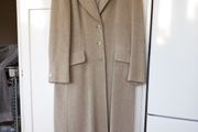 Eacada Vintage Cream/Oatmeal Maxi Wool/Angora Coat (40)14