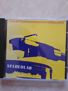 Stereolab CD - Transient Random - Noise Bursts With Announcements