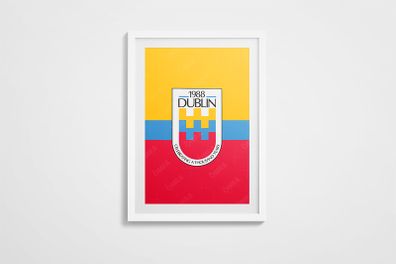 Dublin 1988 Millenium Celebration A4 size print.