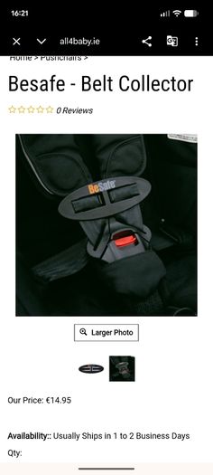Be safe Belt Collector