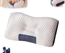 Cervical Orthopedic Neck Pillow Help Sleep And Protect The Pillow Neck Household Soybean Fiber SPA Massage Pillow For Sleeping
