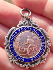 1926 Western India FA 9 carat Gold and Sterling Silver Medal