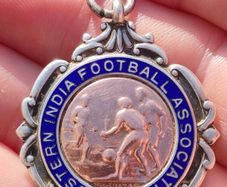 1926 Western India FA 9 carat Gold and Sterling Silver Medal
