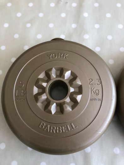 York Barbell Weights 2.3kg x2