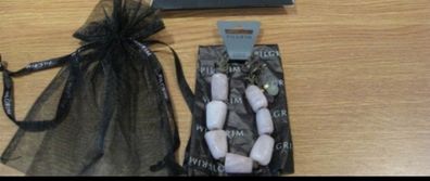 Ideal gift Pilgrim baby pastel pink costume bracelet with precious stones