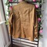 blazer Bnwt H&M size small tan suede effect jacket Image 7