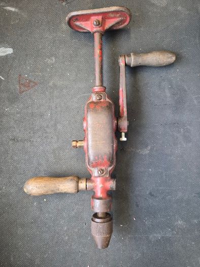 Vintage Hand Drill Mechanical Hand Crank Drill