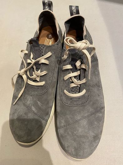 Shoes Toms leather lace up size 10.5 new
