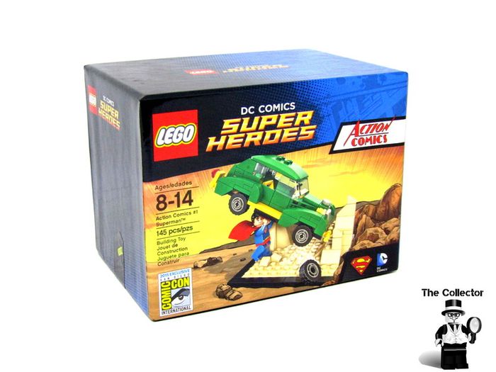 Lego Super Heroes Superman SDCC 2015 Limited Edition DC Action Comics #1 New Sealed Very rare Number 1002 of 1500