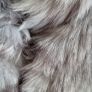 CALVIN KLEIN grey and black faux fur jacket - Sz M (Fit 10-14UK) - Bnwt Rrp 295 USD Image 8