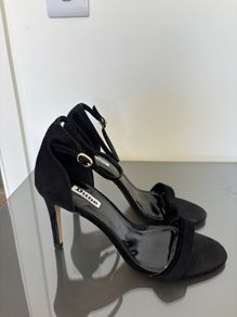 Dune London Black Stiletto Heels