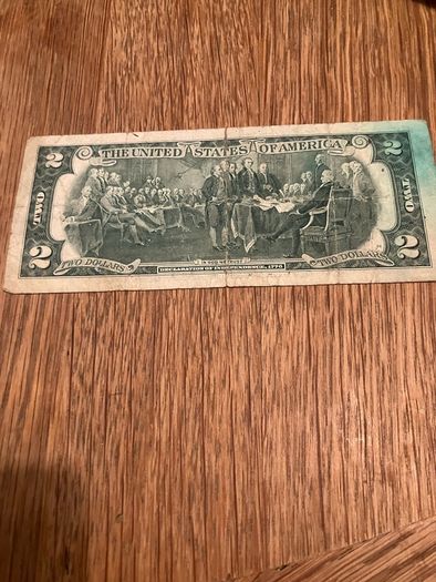 2 Dollar Bill 1976