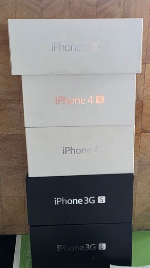 Apple Iphone Boxes Only Models 3 to 5