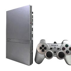 PlayStation 2 Slim Silver Console