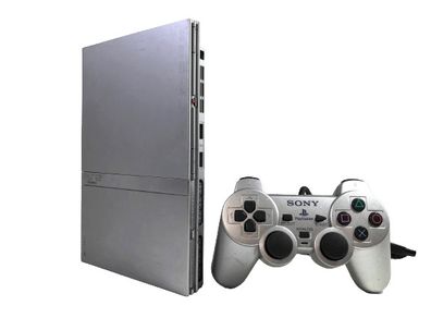 PlayStation 2 Slim Silver Console
