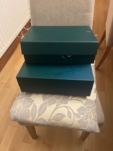 Empty Candle Hamper boxes
