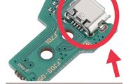 5pcs Charging Port For Ps4 Dualshock Controller