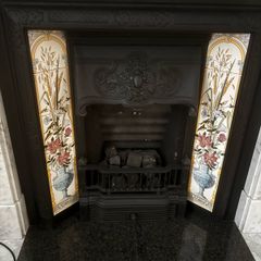 fire insert with gas fire