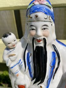 Chinese Porcelain Immortal Fu Xing God of Happiness