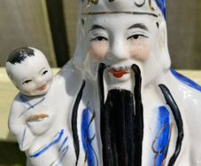 Chinese Porcelain Immortal Fu Xing God of Happiness